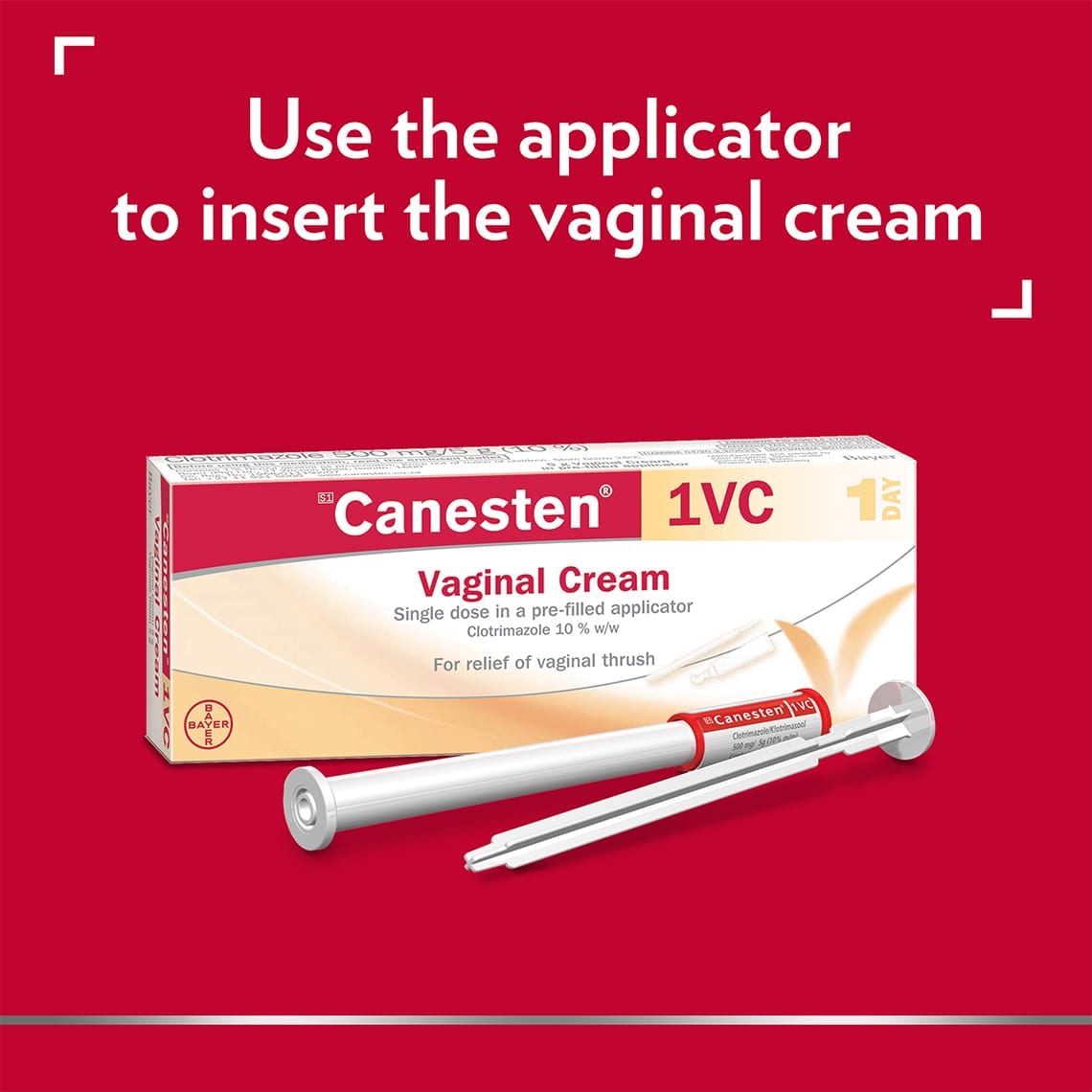 Canesten Thrush Internal Vaginal Cream Canesten products